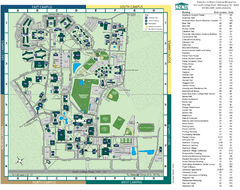UNC Wilmington Campus Map