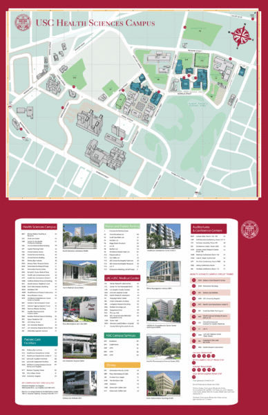 Map Of Usc