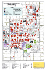 University Of Arizona Map Of Campus Pdf