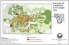 University of Connecticut Campus Map