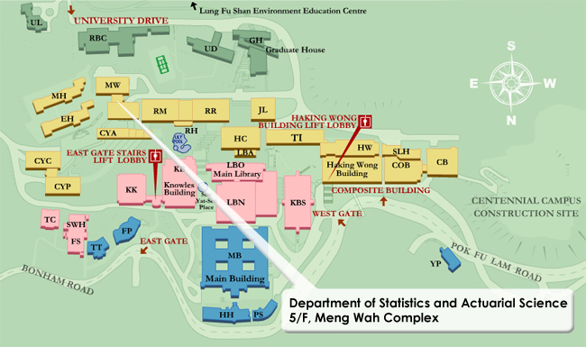 University Of Hong Kong Campus Map - University Of Hong Kong • Mappery