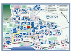 University of Maine Campus Map