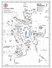 University of Massachusetts - Amherst Map