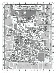 University of New Mexico - Main Campus Map