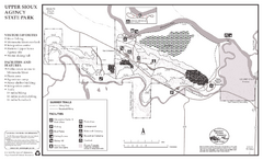 Upper Sioux Agency State Park Summer Map