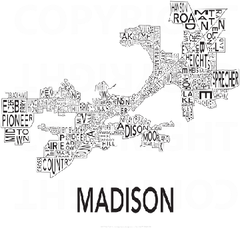 Urban Neighborhood Map: Madison Map