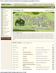 Vail Village Maps Map