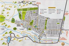 Valle Anizacate Tourist Map