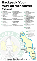 Vancouver Island Backpacking Map