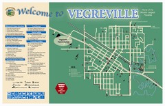 Vegreville Tourist Map