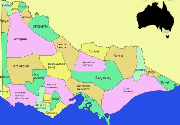Map Of Victorian Rivers. View LocationView Map