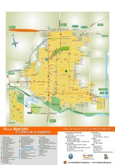 Villa Mercedes Tourist Map