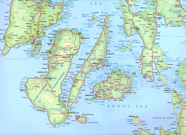 Map Visayas