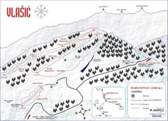 Vlasic Ski Trail Map