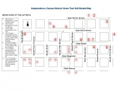 Walking tour of Historic Independence Map