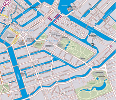 Waterlooplein, Plantage and Oosterpark Tourist Map
