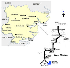West Mersea Island Museum Map