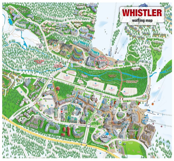 View LocationView Map. click for. Fullsize Whistler Village Map