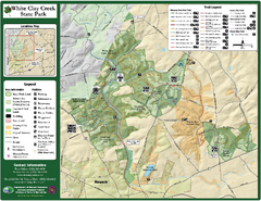 White Clay Creek State Park Map