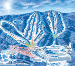 Whitetail Ski Resort Ski Trail Map