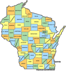 Map Of Casinos In Wisconsin