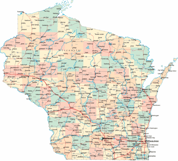 Wisconsin Department of Commerce: S&B Wastewater Specialists Map 