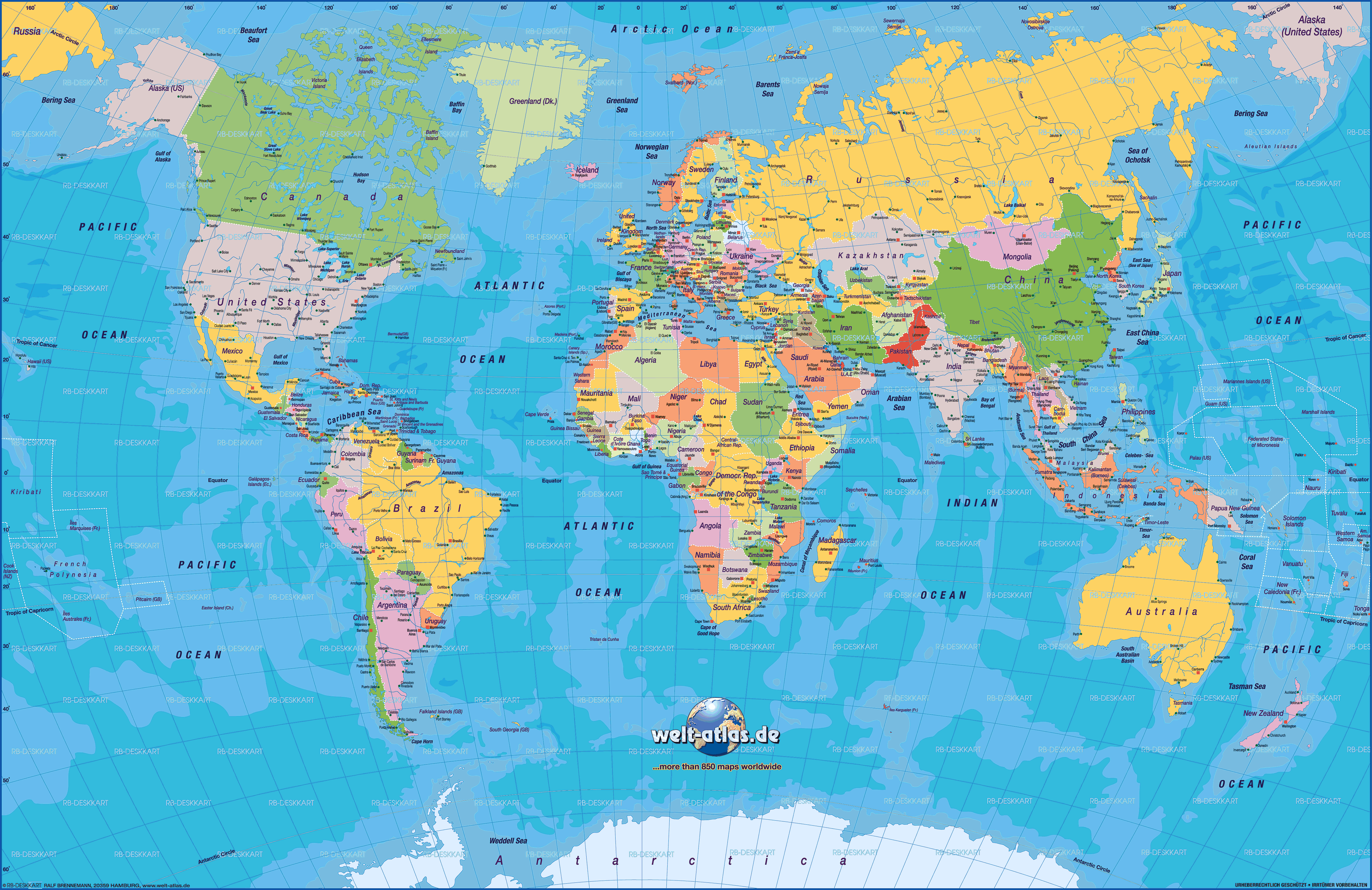 World Map • mappery