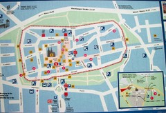 Xanten Tourist Map
