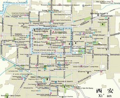 Xi'an City Map