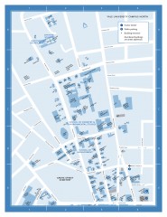 Yale University Campus North Map