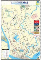 Yangon Tourist Map