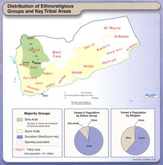 Yemen Enthoreligious Distribution Map