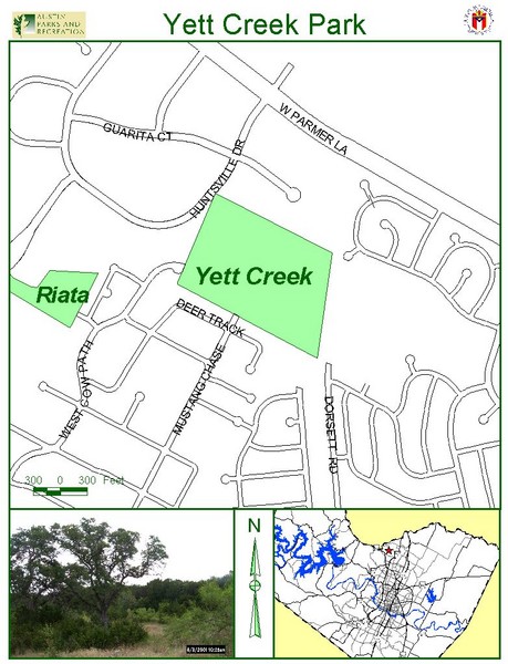 Yett Creek Park Map