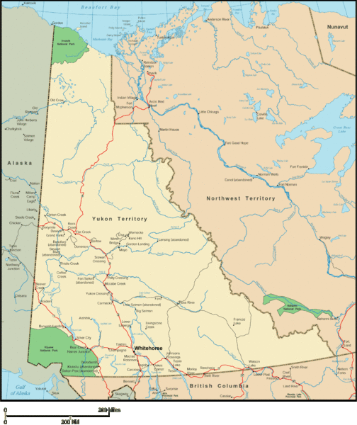 Fullsize Yukon Map